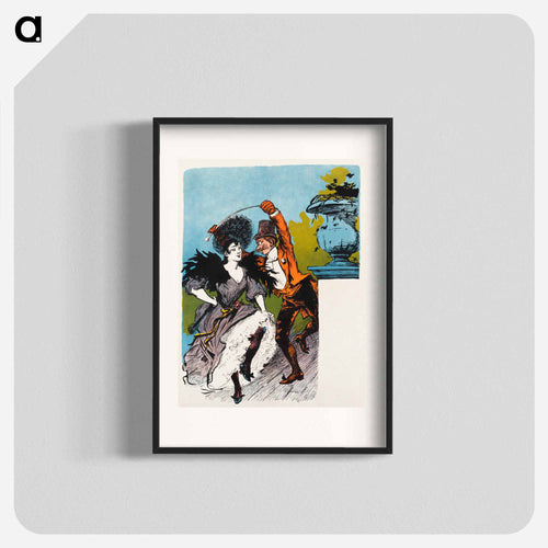 Dancing Poster - アドルフ レオン ウィレット Poster.