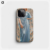 Sapphires - アルバート ジョセフ ムーア Phone Case.