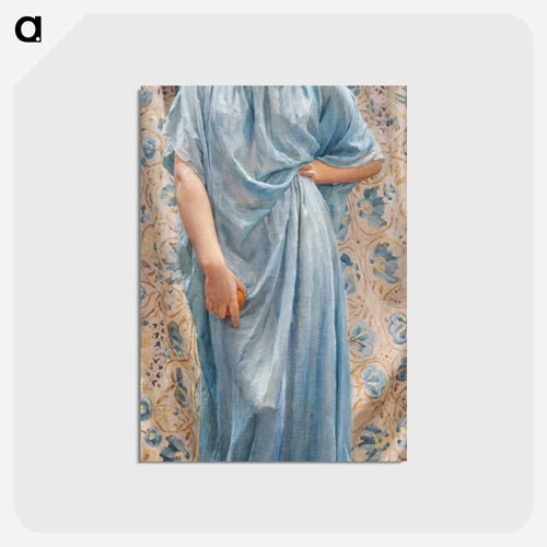 Sapphires - アルバート ジョセフ ムーア Postcard.