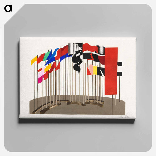 Maquettes de theatre i.-xv. - アレクサンドラ エクスター Canvas.