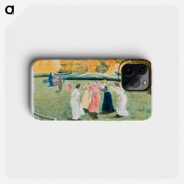 Le Colin-Maillard - アレクサンドル ルノア Phone Case.