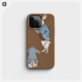 White Rabbit Costume Design for Alice in Wonderland - Alice in Wonderland Phone Case.