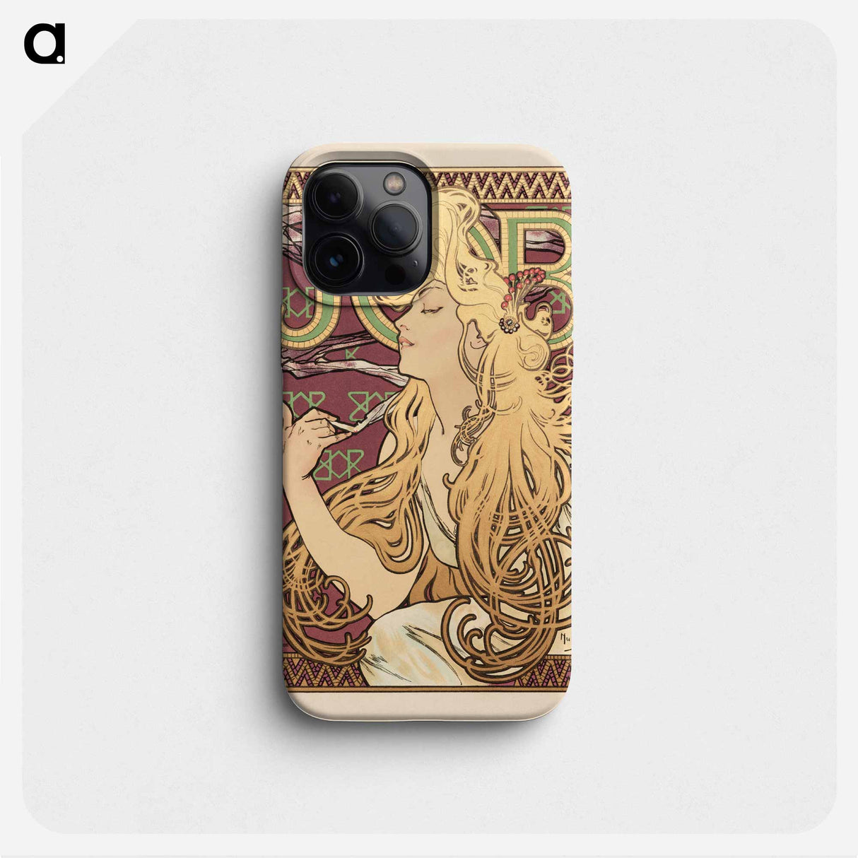 Job - Alphonse Mucha Phone Case.