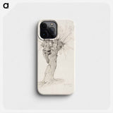 Vanha, typistetty puu - アンダース エクマン Phone Case.