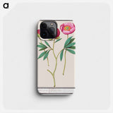 Peony - アンセルムス ボエティウス デ ブート Phone Case.