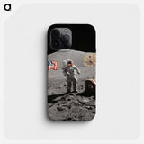 Apollo 17 - アポロ月面着陸 Phone Case.