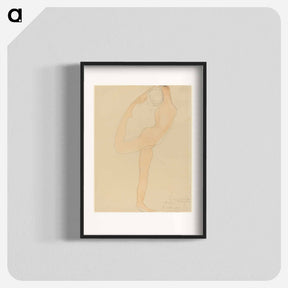 アートポスター-Dancing Figure - オーギュスト ロダン Poster.