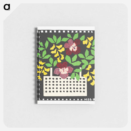 アートメモ帳-Basket of Flowers
 - 花のバスケット Memo.