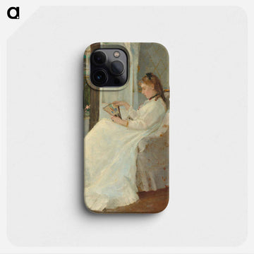 The Artist's Sister at a Window
 - ベルト モリゾ Phone Case.