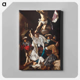 Caravaggio's Resurrection - カラヴァッジョ Canvas.