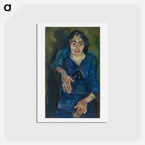 Woman in Blue
 - シャイム スーティン Postcard.