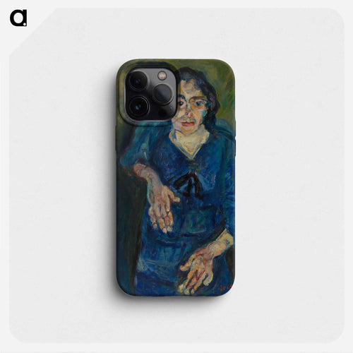 Woman in Blue
 - シャイム スーティン Phone Case.