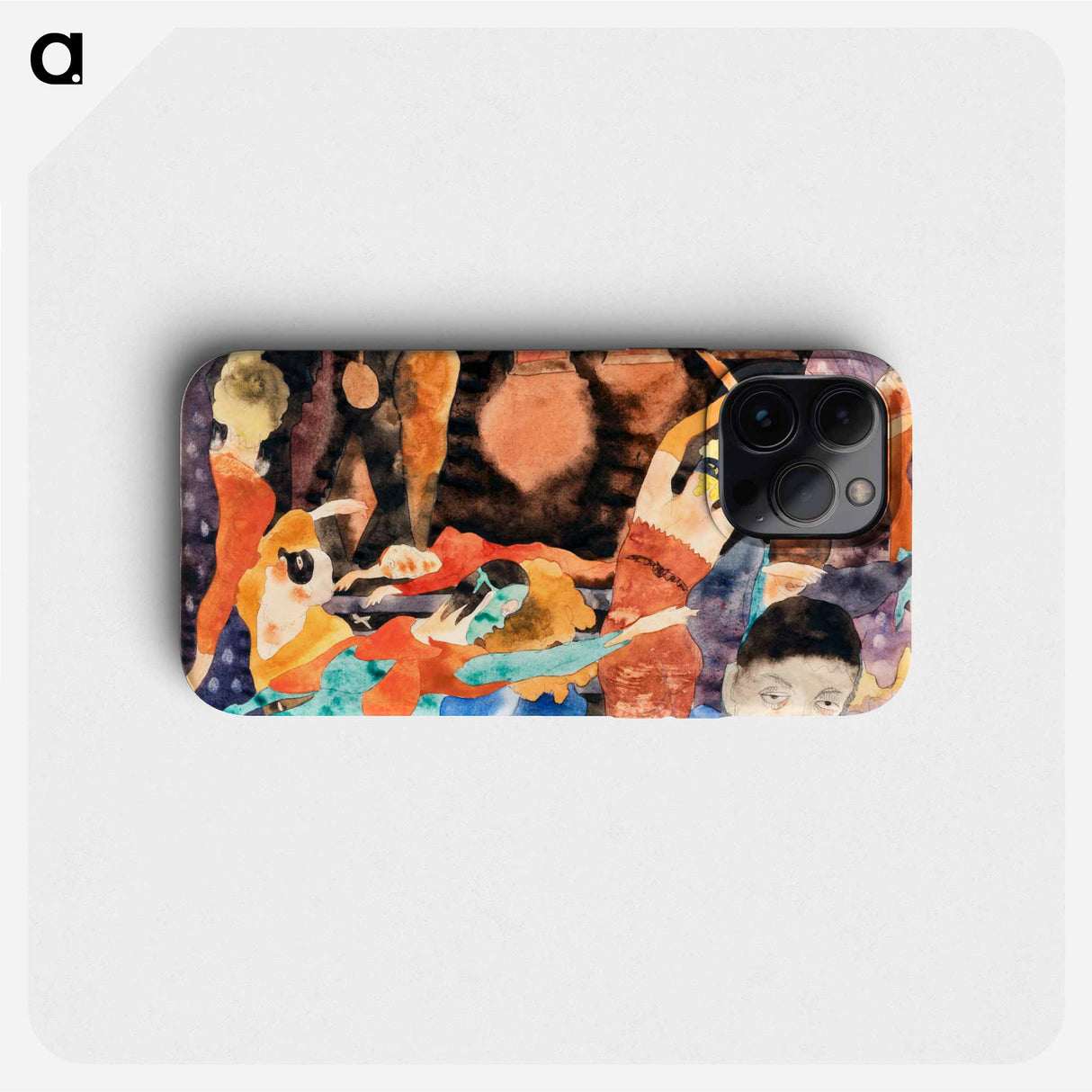 The Masque of the Red Death - チャールズ デムス Phone Case.