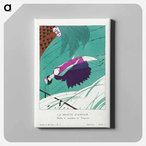 アートパネル-La Morte d'Amour: Modes et Manners de Torquate
 - シャルル マルタン Canvas.