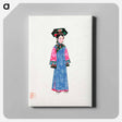 アートパネル-Illustration of a Wealthy Woman in Traditional Chinese Attire
 - 中国の衣装 Canvas.