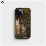 The Garden Gate of the Artist's Home at Blegdammen - クリステン ケプケ Phone Case.