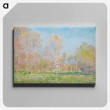 Spring in Giverny - Claude Monet Canvas.