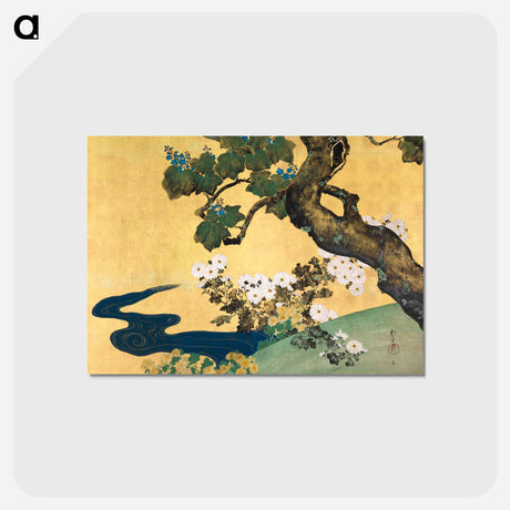 アートポストカード-Paulownias and Chrysanthemums
 - クリーブランド美術館 Postcard.