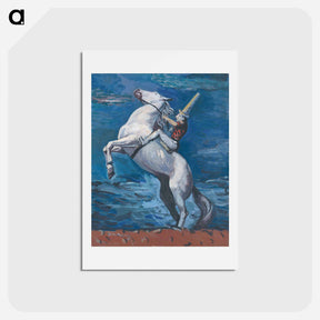 アートポストカード-Rider by Seashore
 - シプリアン マジェルニク Postcard.