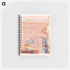 アートメモ帳-Interieur aux tentures roses I - エドゥアール ヴュイヤール Memo.