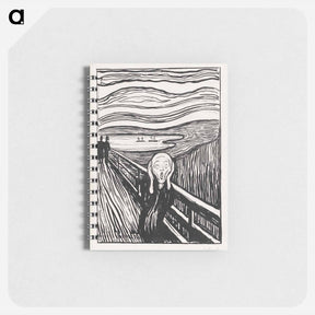 アートメモ帳-The Scream - エドヴァルド ムンク Memo.