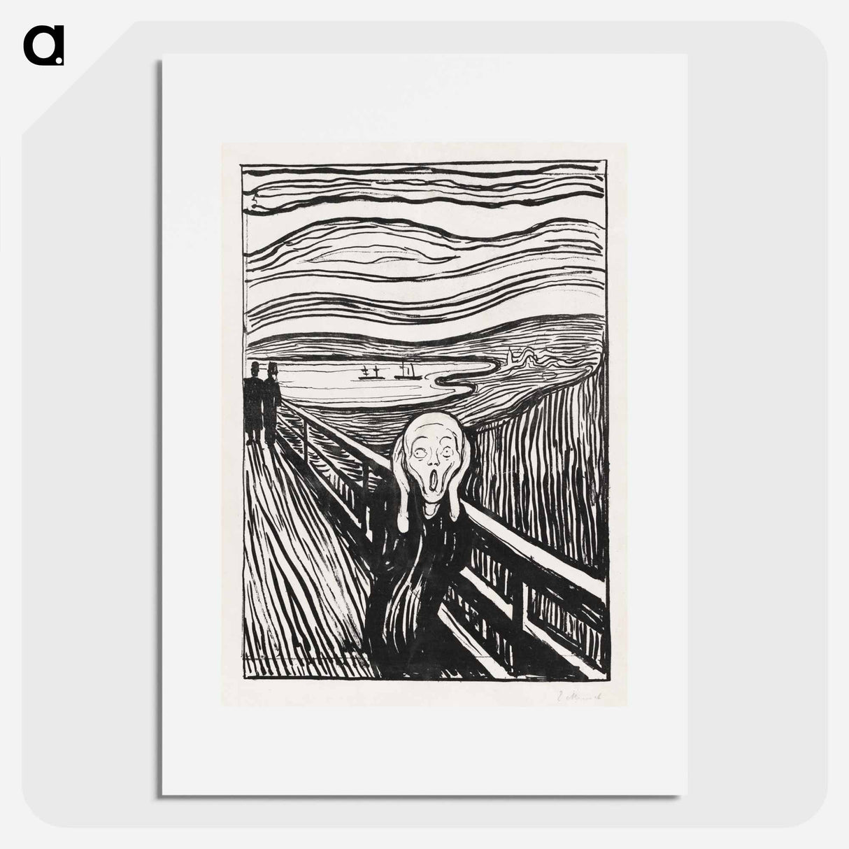 The Scream - Edvard Munch Poster.