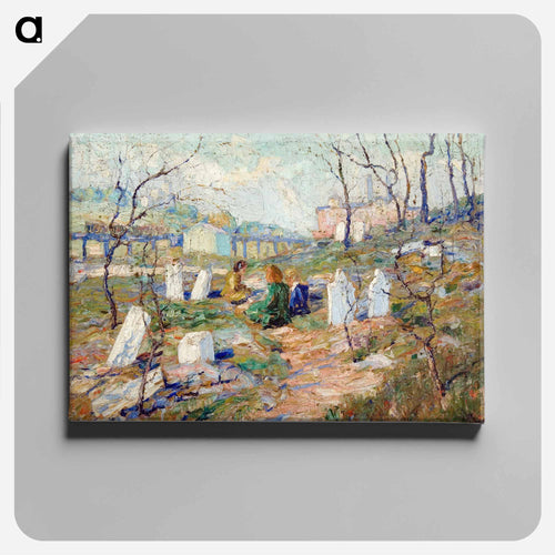 Graveyard - アーネスト ローソン Canvas.