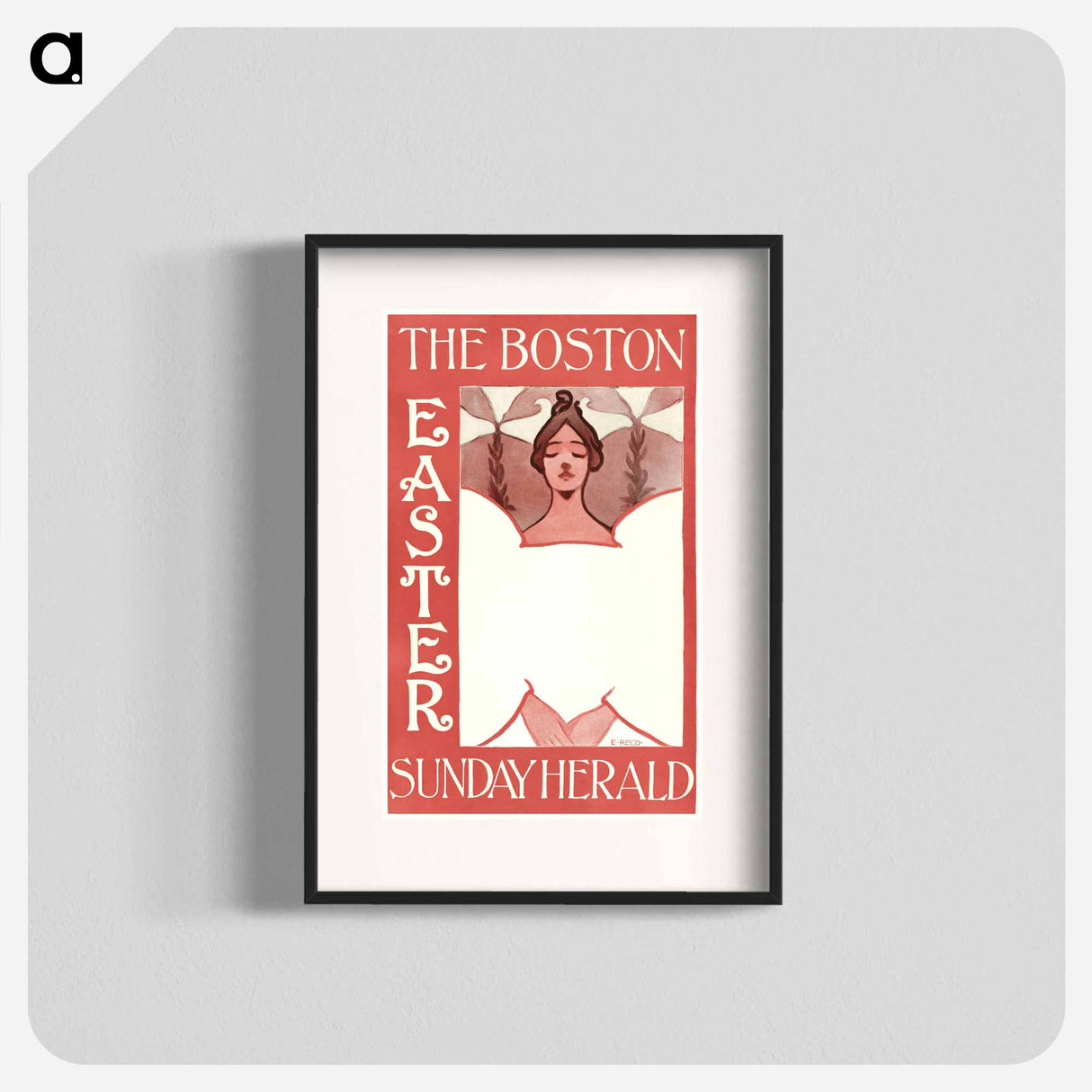 The Boston Easter Sunday Herald - エセル リード Poster.