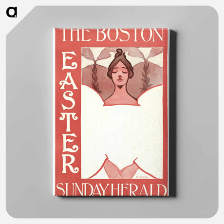 アートパネル-The Boston Easter Sunday Herald - エセル リード Canvas.