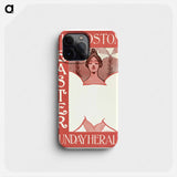 The Boston Easter Sunday Herald - エセル リード Phone Case.