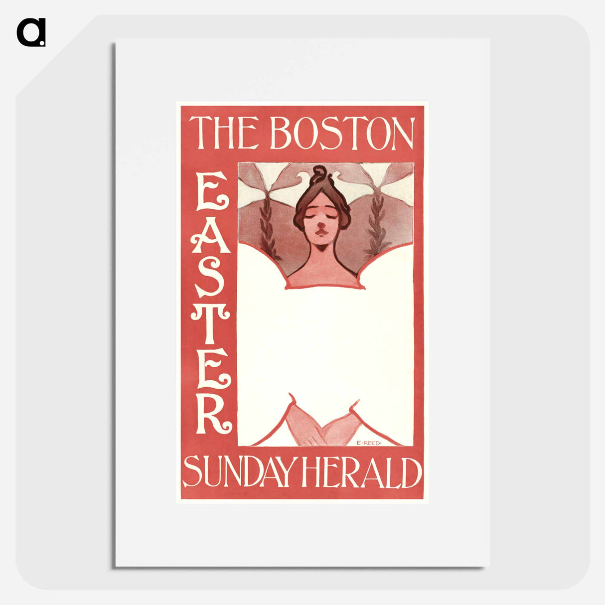 The Boston Easter Sunday Herald - エセル リード Poster.