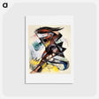 アートポストカード-Caliban - figurine for "The Tempest" by William Shakespeare - フランツ マルク Postcard.