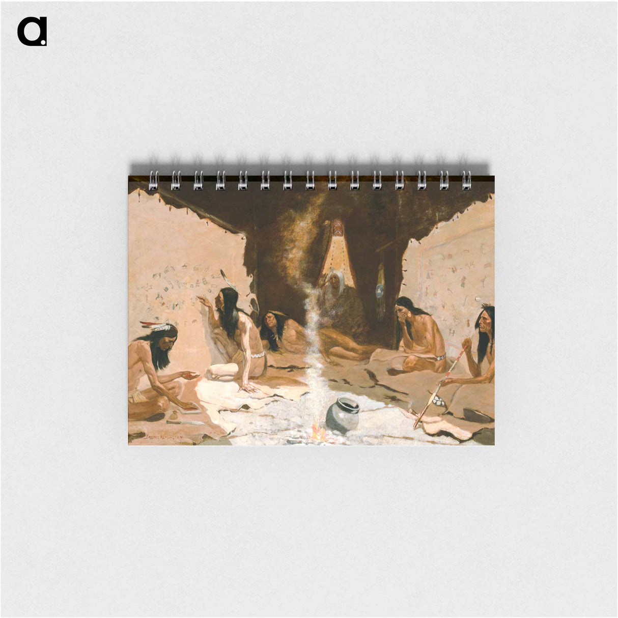 アートメモ帳-Historians of the Tribe
 - フレデリック レミントン Memo.