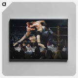 Stag at Sharkey's - George Bellows Canvas.