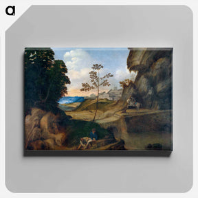 アートパネル-Il Tramonto (The Sunset)
 - ジョルジョーネ Canvas.