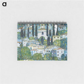 アートメモ帳-Kirche in Cassone - グスタフ クリムト Memo.