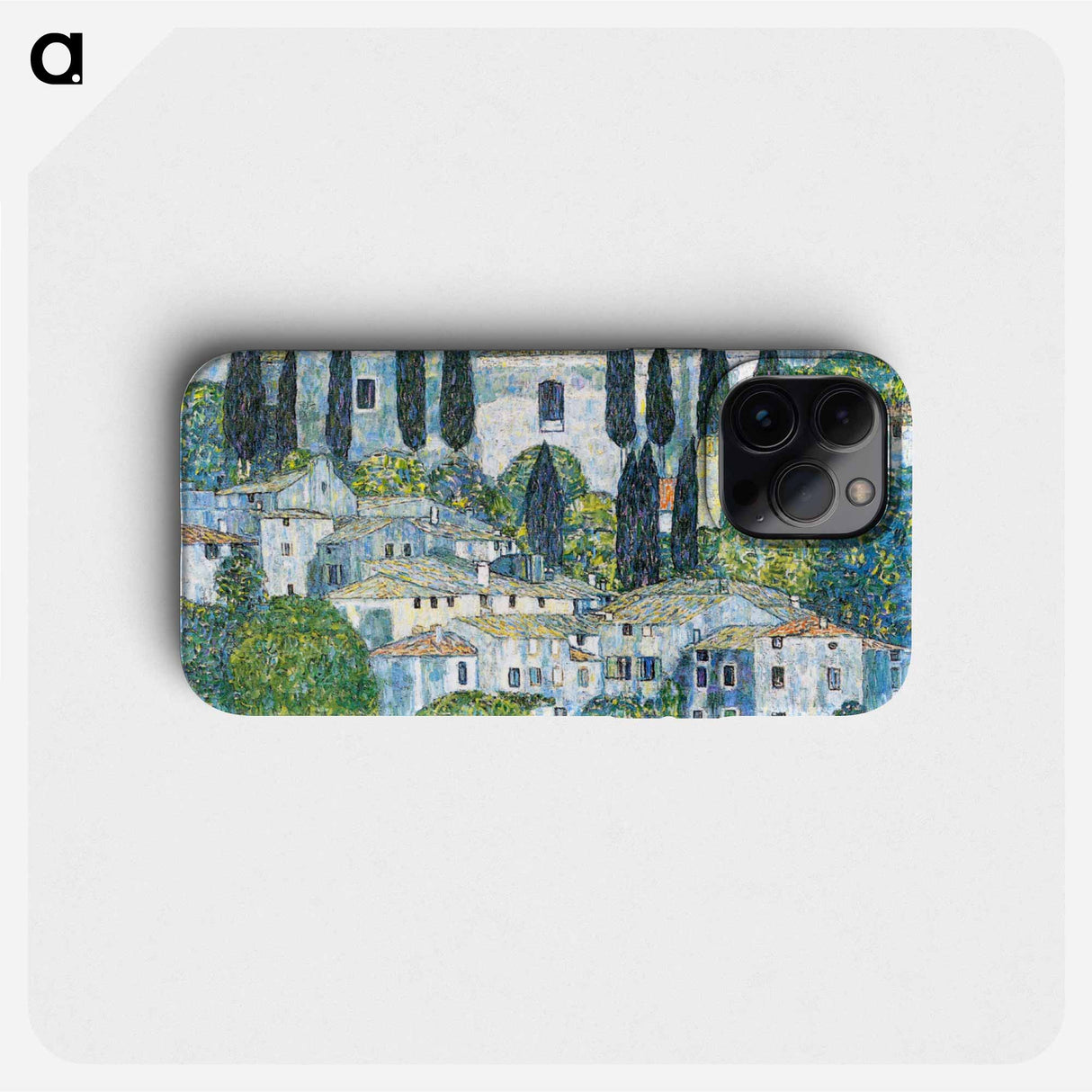 Kirche in Cassone - グスタフ クリムト Phone Case.