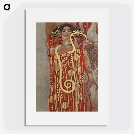 Hygieia - Gustav Klimt Poster.