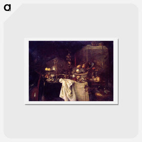 アートポストカード-La Deserte (after Jan Davidsz, De Heem) - アンリ マティス Postcard.