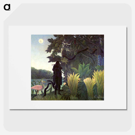 アートポスター-The Snake Charmer - アンリ ルソー Poster.