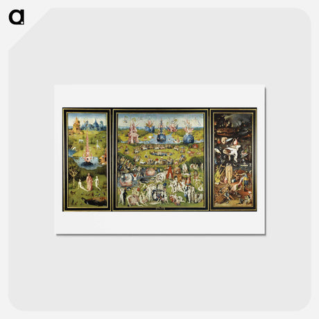 アートポストカード-The Garden of Earthly Delights
 - ヒエロニムス ボス Postcard.