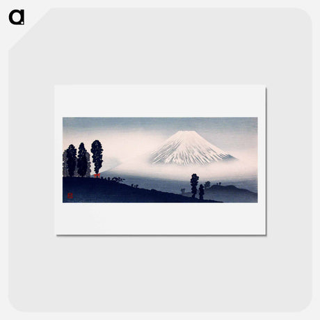 アートポストカード-Mount Fuji - 高橋 宏明 Postcard.