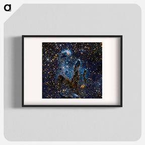 アートポスター-Pillars of Creation
 - ハッブル画像 Poster.