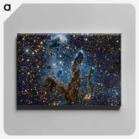 アートパネル-Pillars of Creation
 - ハッブル画像 Canvas.