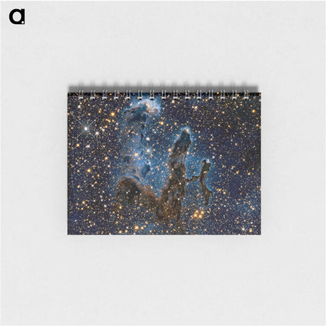 アートメモ帳-Pillars of Creation
 - ハッブル画像 Memo.