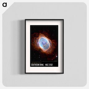 アートポスター-Southern Ring Nebula
 - ジェームズ ウェッブ宇宙望遠鏡 Poster.