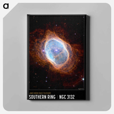 アートパネル-Southern Ring Nebula
 - ジェームズ ウェッブ宇宙望遠鏡 Canvas.