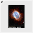 アートポストカード-Southern Ring Nebula
 - ジェームズ ウェッブ宇宙望遠鏡 Postcard.