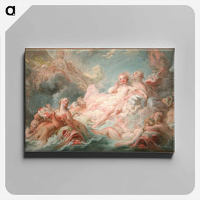 アートパネル-The Birth of Venus - ジャン オノレ フラゴナール Canvas.