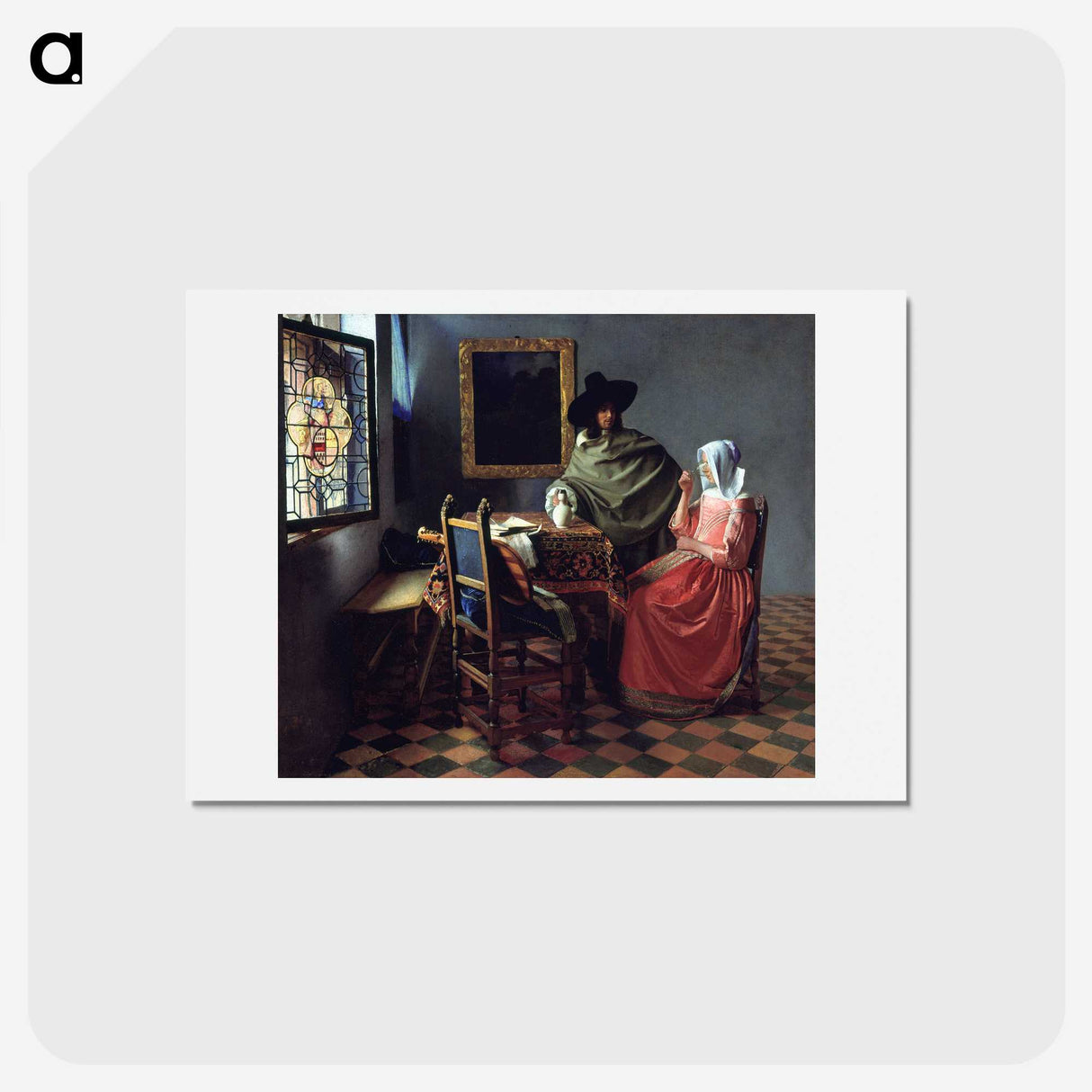 1-6_Johannes-Vermeer_hagaki